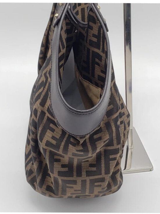 Authentic Fendi Leather Tote Bag lux318-111525 - Picture 4 of 13